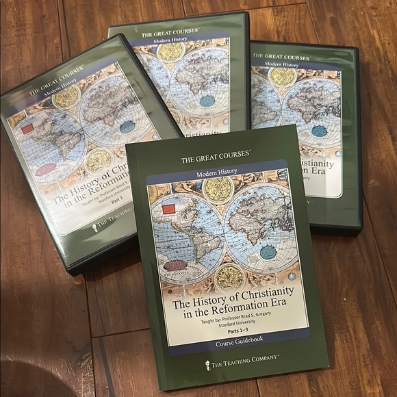 The History of Christianity in the Reformation Era
18h 27m + course‎ guide book - Picture 1 of 3